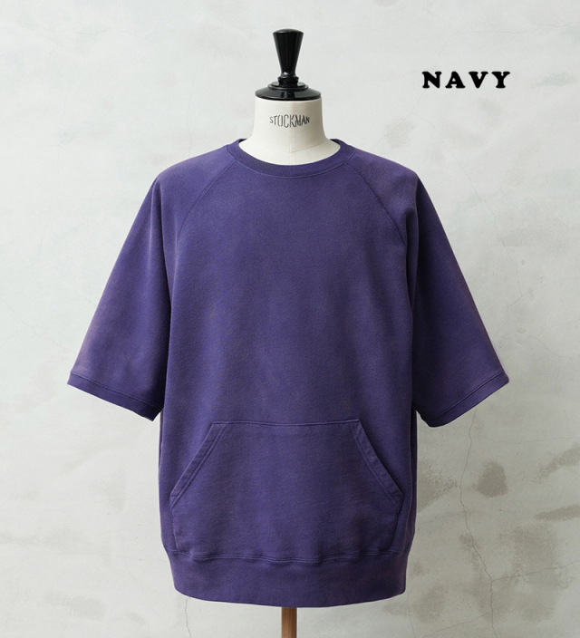 SCREEN STARS×WAIPER 2622-459WP ラグランスリーブ S/S スウェットシャツ VINTAGE FADE